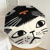 Unique Cat Face Print Umbrella: Perfect for Outdoor Adventures, Auto-Opening & Closing, Lightweight and Durable, Ideal as a Gift 006