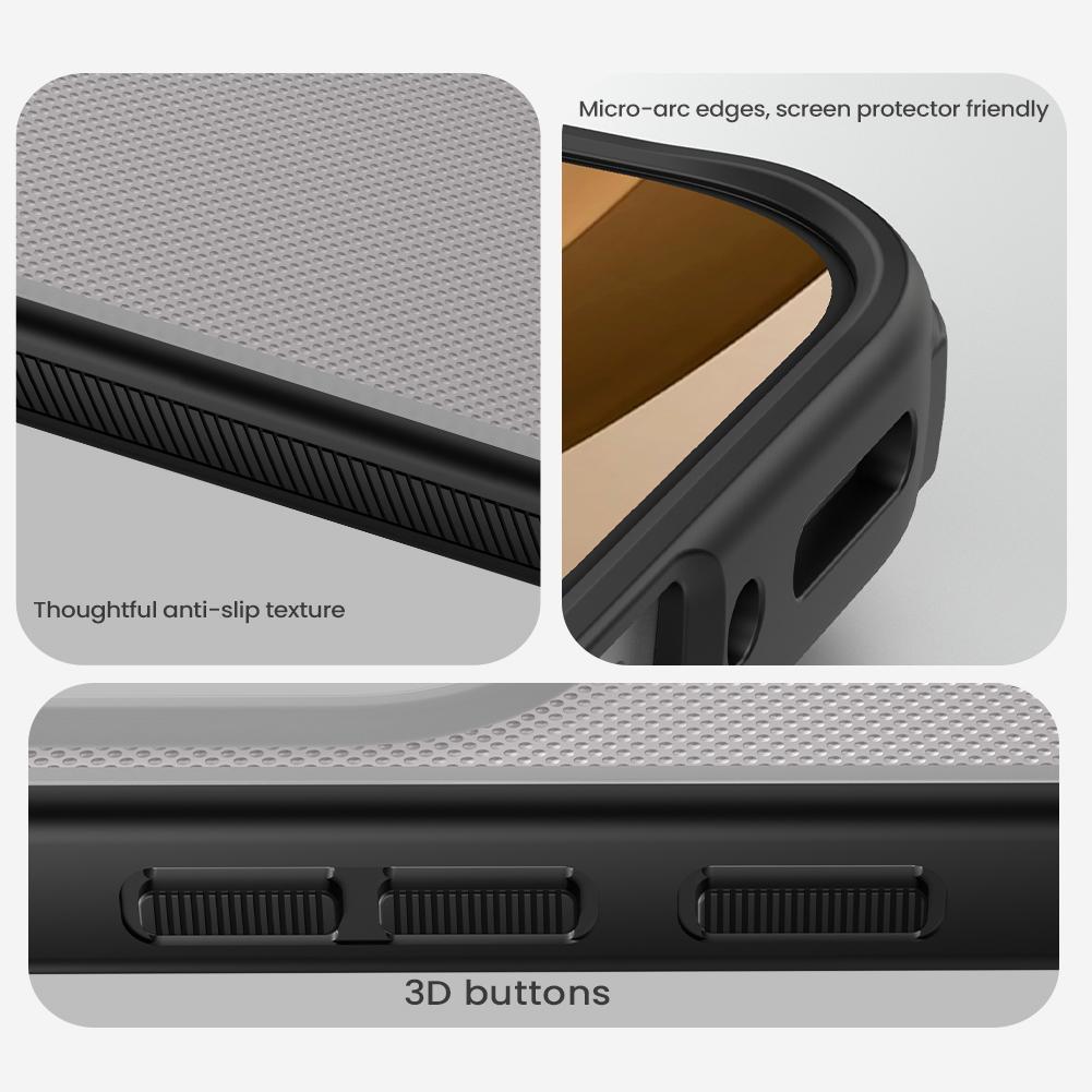 Für OnePlus 15 Handyhülle Nillkin Super Frosted Shield Pro Hart PC+TPU Schale Stoßfeste Rückseite