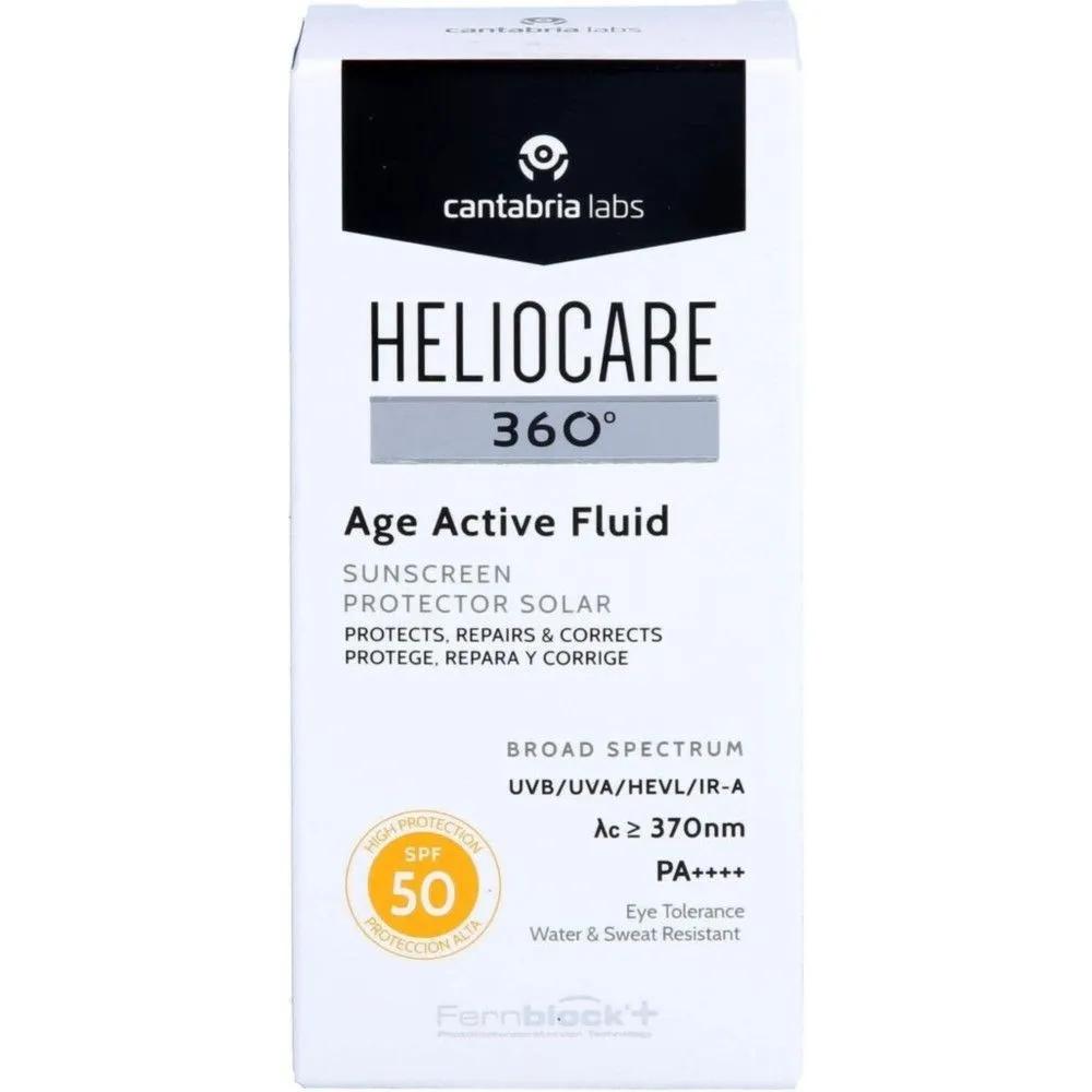 HELIOCARE 360 Age Active Fluid SPF50 50ml Anti-aging Sunscreen