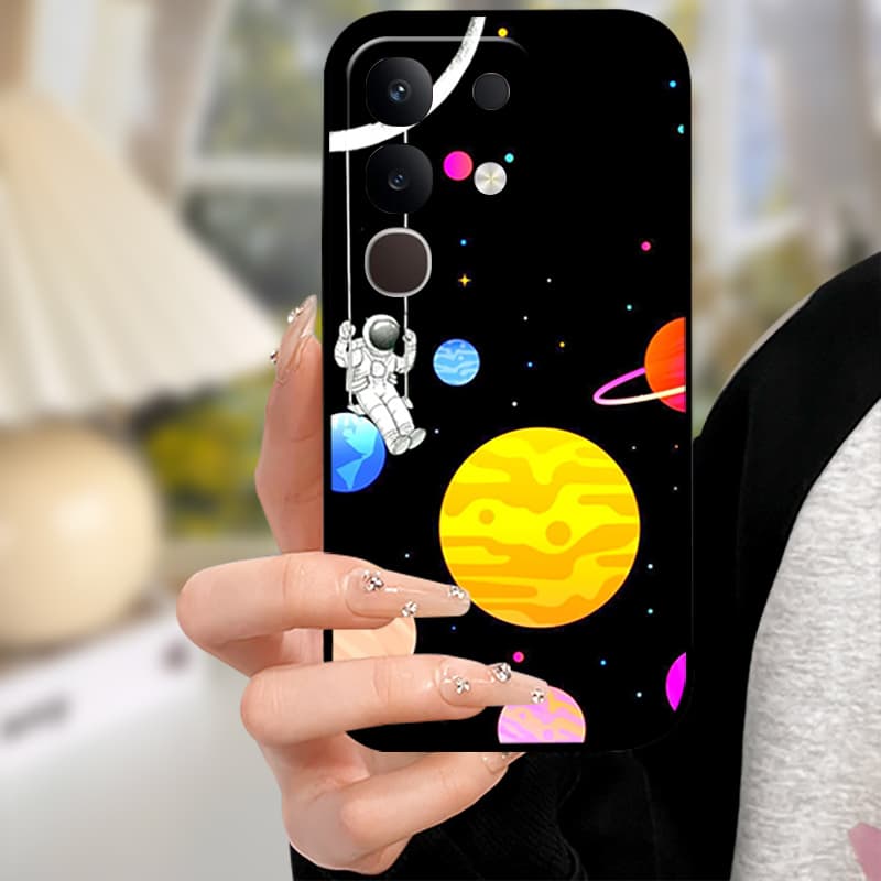 Phone Case For Vivo Y29 4G Cases Soft Silicone Cover For VIVO T4X 5G Fashion Case 2025 Shockproof Cover Full Protector Shells