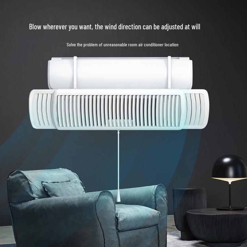 

Universal Wall-Mounted Air Conditioner Wind Deflector for Bedroom and Postpartum Care Economical - Fixed Type