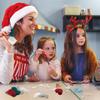 Weihnachtsmann DIY-Kits mit Anleitung, DIY Makramee Weihnachtsdekorationen