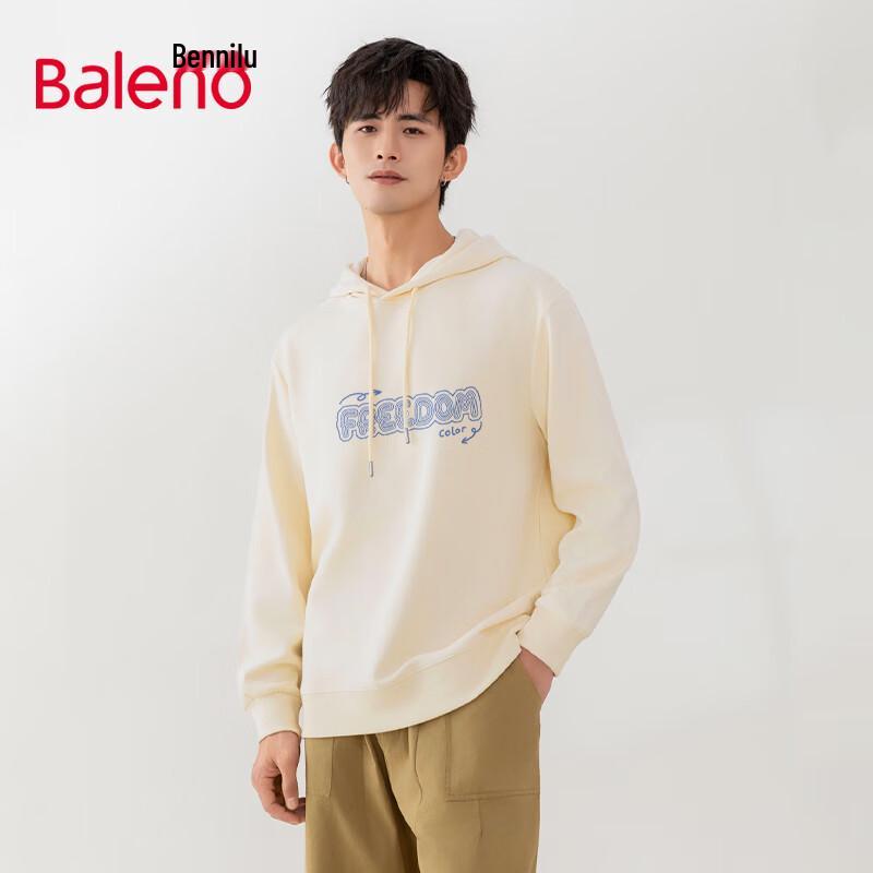 Baleno Men's Retro American Hooded Sweatshirt