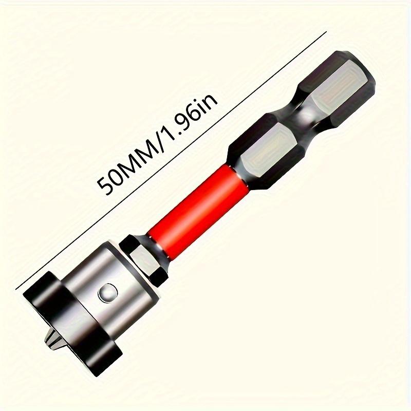 

Magnetic Drill Bit, Durable & Anti-Slip. Black Steel Crosshead for Ceiling, Wood Floors & Office Desks. Impact Resistant.