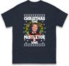 Cliff Richard Mistelwein Weihnachtsshirt Lustiges Feiertags-Xmas-T-Shirt Top