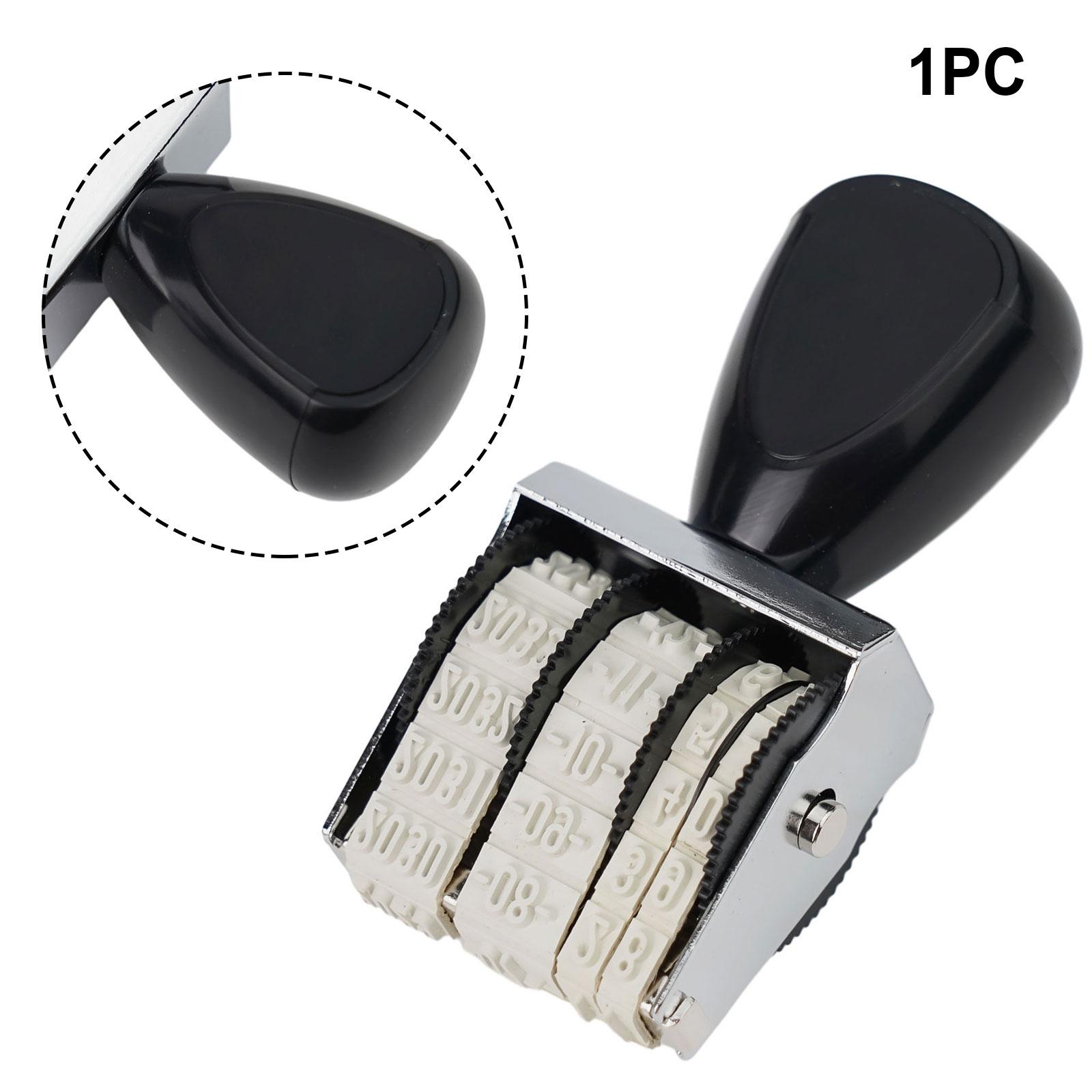 

Надійний ручний штамп для дати Регульована розмітка дати від 2020 до 2031 року Чіткий відбиток Ідеально підходить для офісу, дому та школи 1 шт.