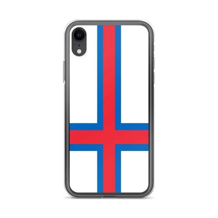 Coque Télephone Drapeau îles Féroé - iPhone XR