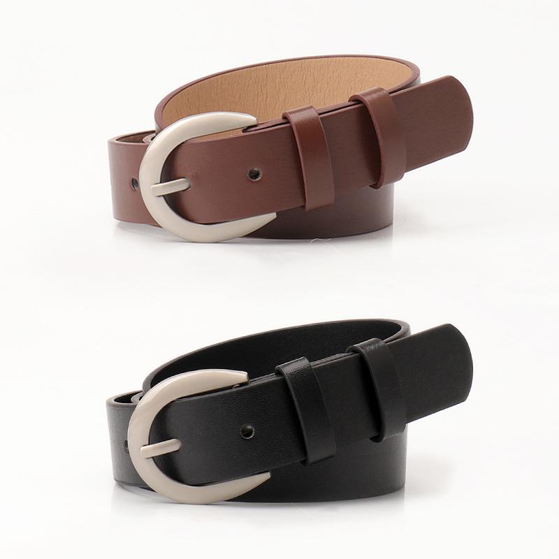 New Minimalist Trendy Belt for Women Fashion Versatile and High-end Women's Belt with Coat Waist Belt