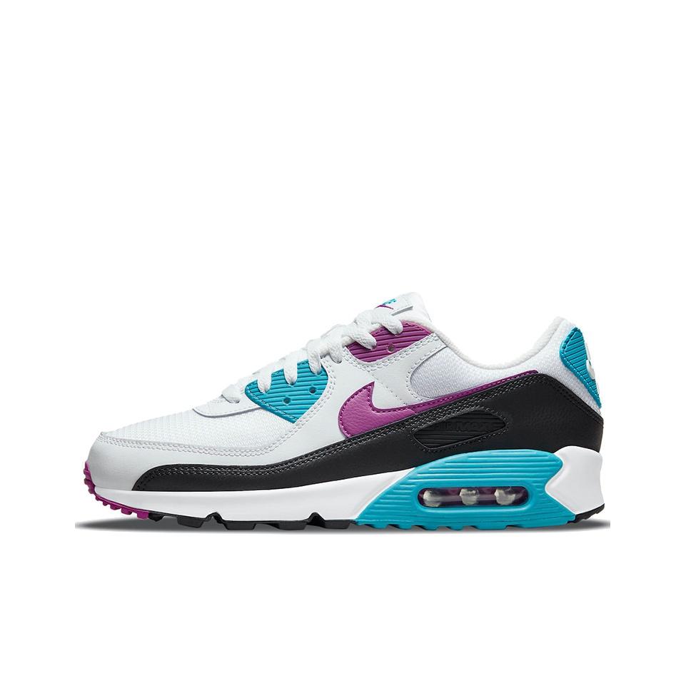 

кроссовки Nike Air Max 90 Lagoon Blue Sneakers White/Blue/Purple DM8318-100