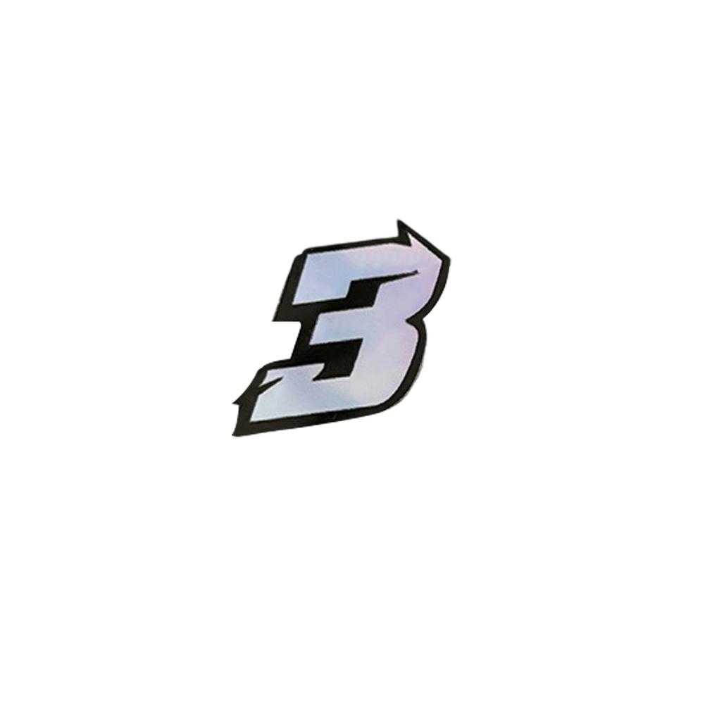 1 PZ Adesivi Moto Numero 0-9 Impermeabili Serbatoio Carburante Moto Scooter Elettrico Bicicletta Decorazione Vinile Durevole Decalcomanie Colorate