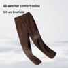 Baleno Men's Loose Fit Pleated Wide-Leg Casual Pants