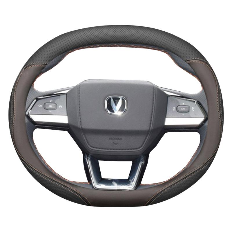 Car Steering Wheel Cover Wrap for Changan Chana UNI-V UNI-K Lamore CS55plus 2th Gen 2026 2026 2026