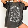 T-shirt Comfort Colors Breaking Benjamin Tour - T-shirt Rock Μουσικής T-shirt