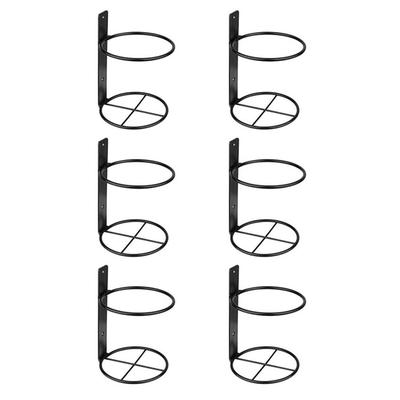 Metal Hanging Wine Rack Cabinet Wall Mounted Office Home Kitchen Bar Easy To Install