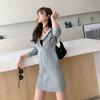 Long sleeve plus size vintage hooded new in dresses for women casual loose mini short spring autumn dress