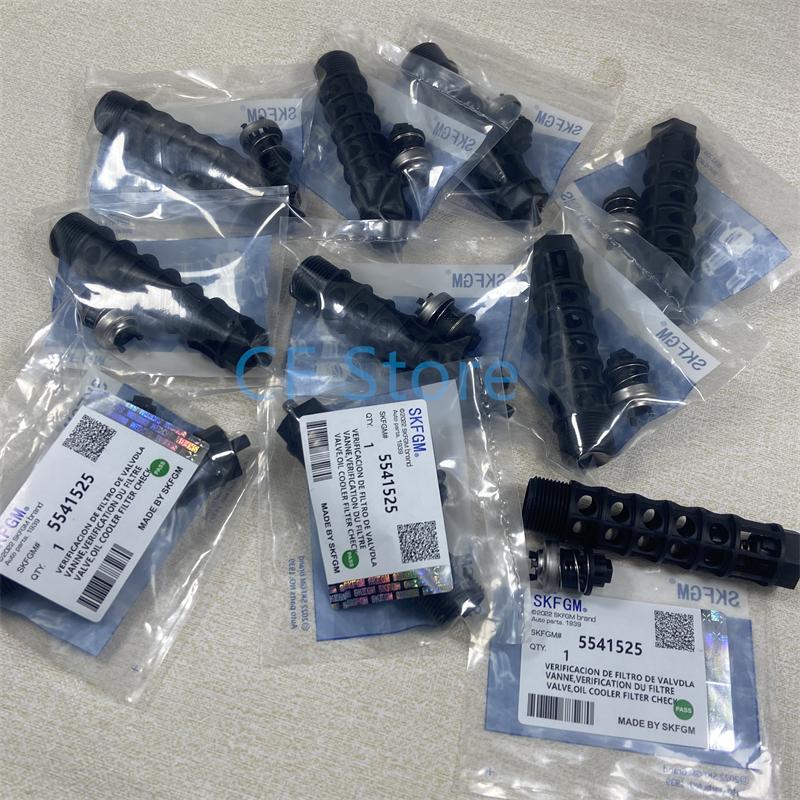 10PCS Engine Oil Cooler Filter One Way Valve For Chevrolet Aveo Cruze Sonic Trax Orlando Vauxhall Opel Astra Zafira 5541525