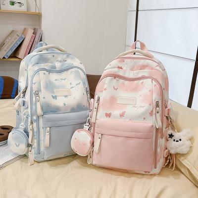 Schultasche hoher Wert klein frisch süß Mädchen Rucksack niedlich Cartoon große Kapazität Rucksack Mittelschule College-Student Schultasche