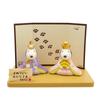 Snoopy & Belle Porcelain Hina Dolls PEANUTS Hina Matsuri Dolls 183234 Yoshitoku