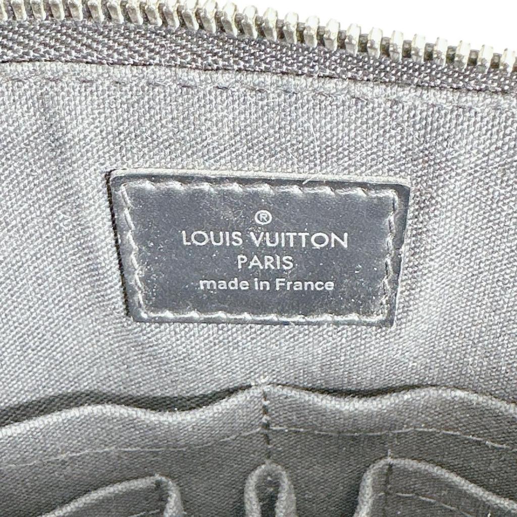 LOUIS VUITTON Damier Porte Documan Jules Business bag black mens N48224 Used