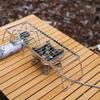 Folding Stainless Steel BBQ Grills High Temperature Resistant BBQ Holder For Camping Hiking