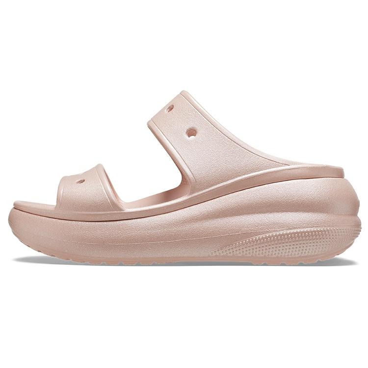 (WMNS) Crocs Classic Crush Shimmer Pink Women s 208602-6TY EU 37-38