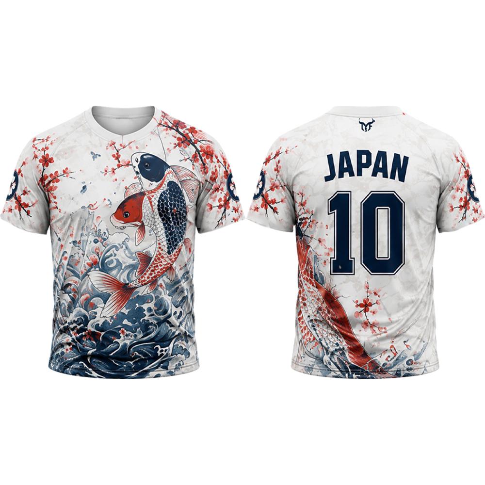 Japanese-style Printed Football Jersey Quick-drying Tee 3D Printed Children's T-shirt Y2k Clothes Women's T-Shirts