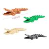 Città Animale Zoo Fattoria MOC Mattoncini Porco Pollo Pecora Coccodrilli Panda Delfino Elefante Gorilla Frutta Aquila Mattoncini Giocattoli A012