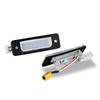 2PCS White LED License Plate Light Lamp For BMW 5 Series E34 (M5 518i 520i 525i 525td 530i 540i)1988-1996 7 Series E32 1986-1994