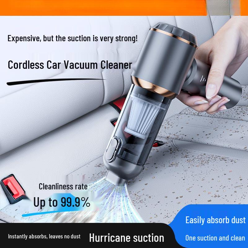 Compact High-Power Wireless Handheld Vacuum Cleaner with Brushless Motor