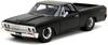JADA TOYS 1/32 Scale Fast & Furious Chevrolet El Camino 1967 Matte Black F&F10 Chevy El Camino Diecast Model Car [Parallel Import]