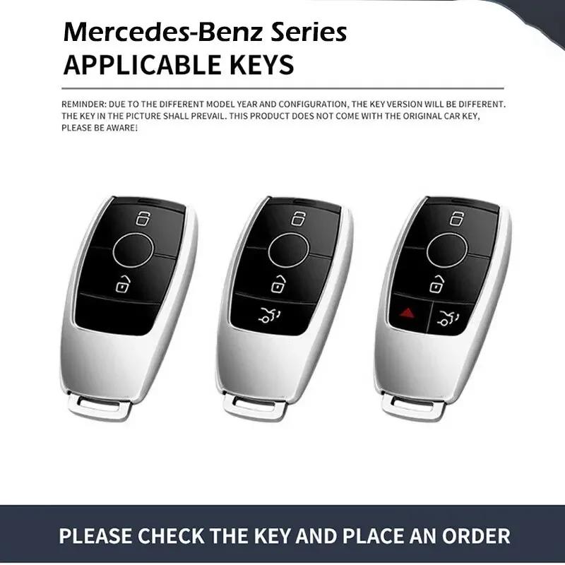 Zinc Alloy Car Key Holder For Mercedes Benz CLA200 CLA260 CLA220 CLA Remote Protective Case Car Key Holder
