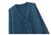 Women's Retro V-Neck Knitted Cardigan Sweater Coat - Autumn/Winter 2021 Collection