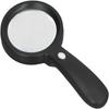Illuminated Lighted Magnifying Glass With Light Lighted Magnifier Handheld  For Seniors Reading