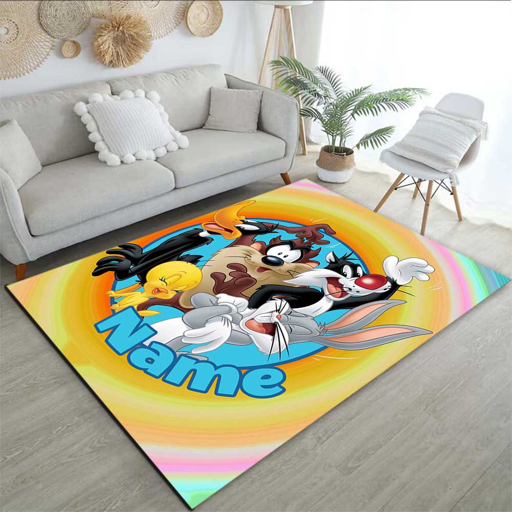 Like Warner Bros. Movies (15) Customize your name rug, office chair cushion, home bedroom living room gift.