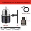 Electric Wrench Conversion Kit: Multifunctional Air Impact, Drill Chuck, Socket & Universal Connector.