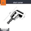 Universal 90°/105° Magnetic Screwdriver Bit Angle Extension Tool