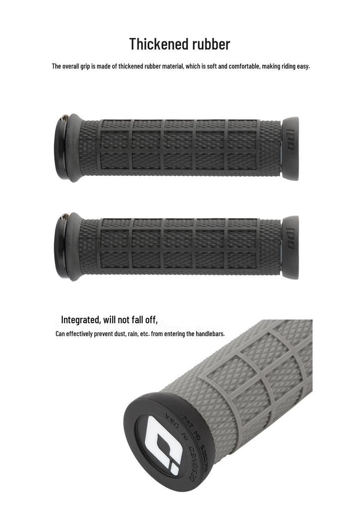 ODI Siliconen Lock-on Ultralichte Antislip Mountainbike Stuurhandvat voor Downhill & Off-road.