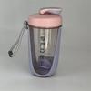 600 ml Mixer-Shaker-Flasche mit Schneebesen, Kunststoff-Protein-Shakes, auslaufsicherer Becher für Workout, Fitnessstudio, Sport