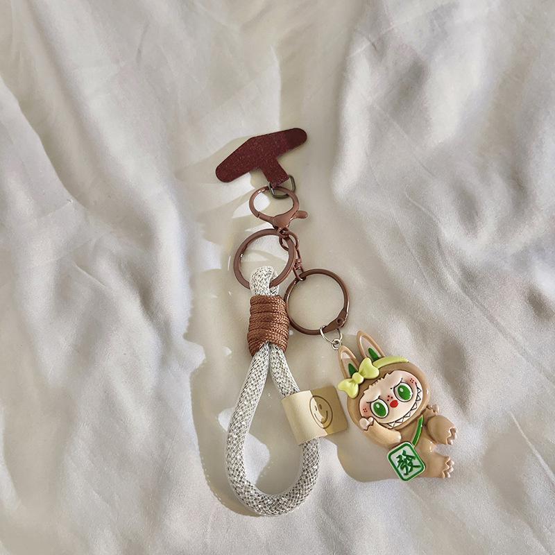 

Лабубу Мультяшный Милый Телефон Запястье Подвесная Цепочка Подвеска Для Iphone Для Android Шнурок для Мобильного Телефона Веревка Украшение для Сумки Брелоки