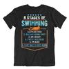 Stages Of Swimming T SHIRT Elegant Sports TEE T Funny Idea Present SHIRT