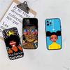 CJ88 Poppin Black Girl Soft Shell Phone Case for Xiaomi Poco C40 C50 C51 C55 C65 C71 C75 F3 F5 F6 F7 M2 M3 Pro Ultra