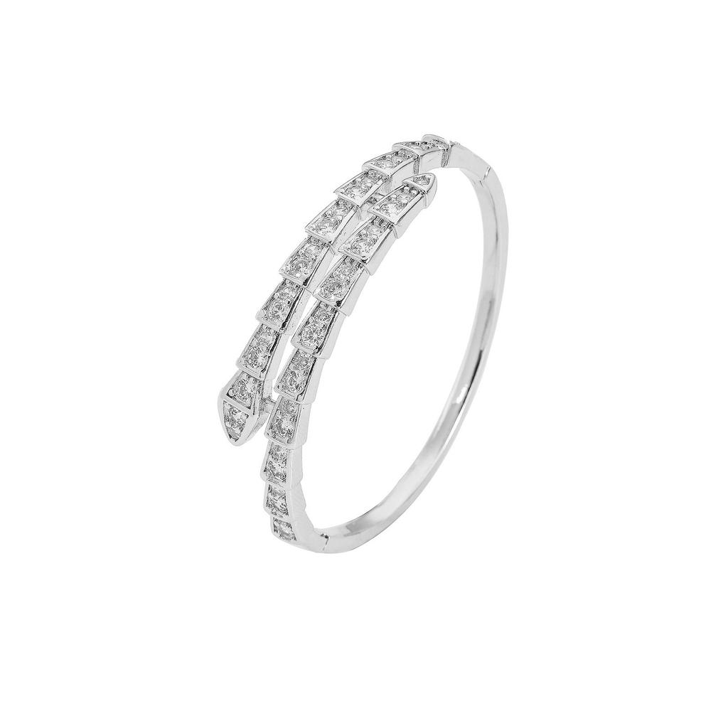 2026 Gold-plated Zircon Fashion Bracelet Big Pig Nose Bracelet Personalized Design Temperament Jewelry