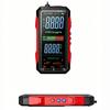 Voice Broadcast Digital Multimeter 6000 Counts Auto-ranging DMM Multi Tester Easy To Read with Carry Case for Continuity Diode N