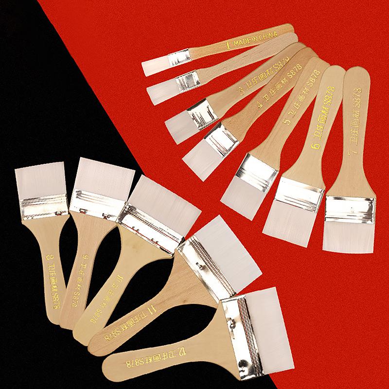 Barbecue Paint Brushes Big Large Area Paint Brush For Oil Painting Stains Varnishes Glues And Gesso Home Chip Cleaning Tools