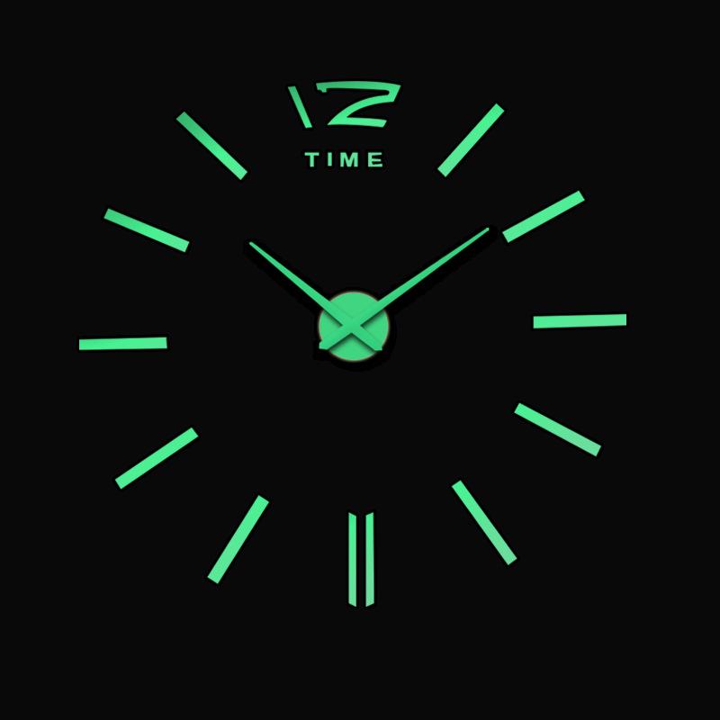 

Сделай сам 3D светящиеся настенные часы - Современные, креативные часы-наклейка для украшения дома