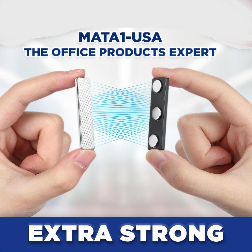 Silný magnetický jmenovka odznak kovový držák ID karty odolný připevňovací držák na oblečení uniformu zaměstnance výstavu