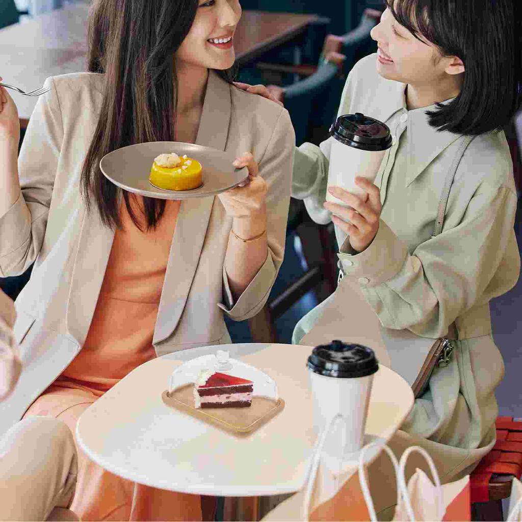 Convenient Dessert Tray Holder Multi-function Cake Pan Desktop Display Stand Plate Butterdish