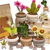 All Series Lifelike Tulip Succulent Plants Plush Stuffed Bookshelf Decor Toy Soft Doll Kawaii Pillow for Girls Birthday Gifts