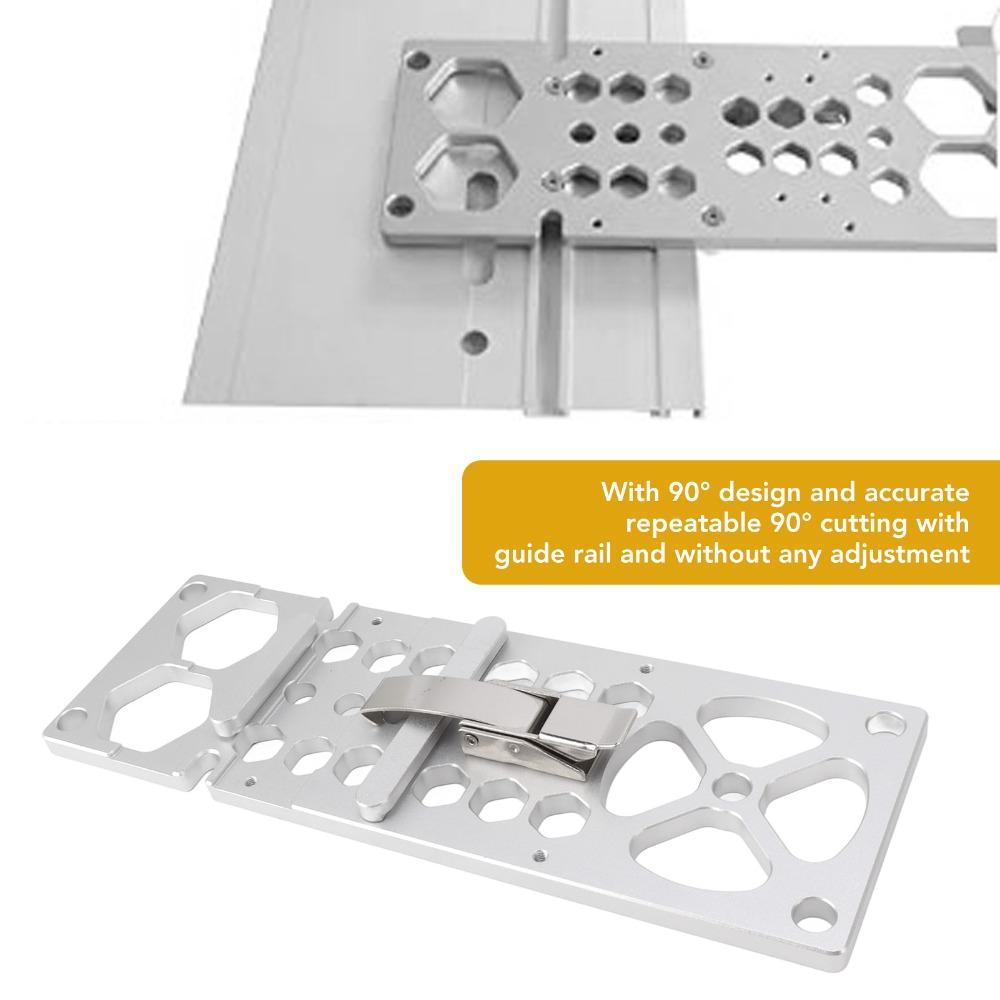 13.4 Inch Circular Saw Guide Rail Easy Angle Stop Guide Rail Accurate Track Saw Square Woodworking