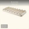 Multipurpose Kitchen Organizer Dish Rack, Adjustable Plate & Bowl Drainer, PP Material, Cabinet